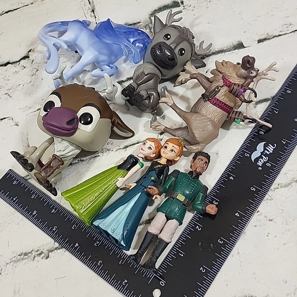 Disney Frozen 2 Figures Toys Lot Anna Sven Mattias‎ Spirit Horse